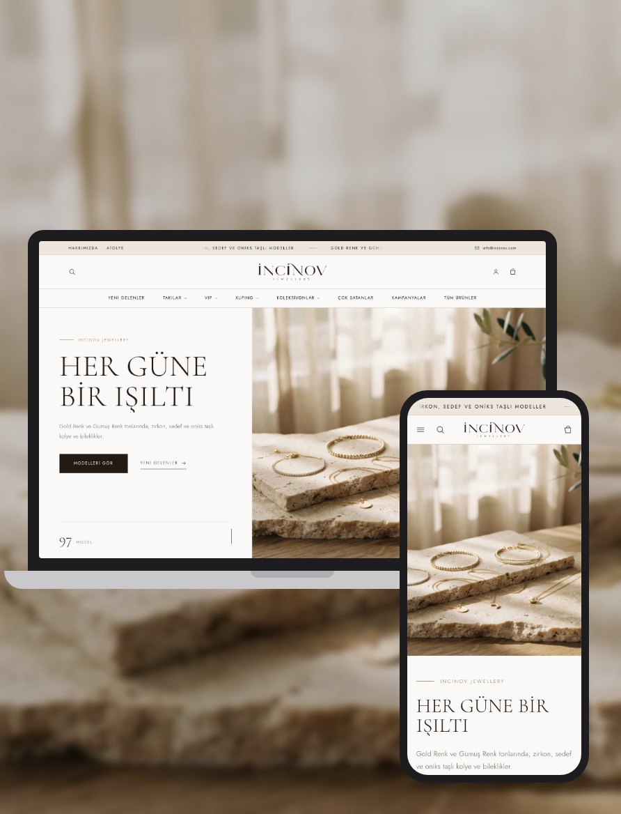 Incinov Jewellery — Screenshot