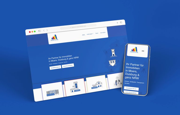 Fischer DE ist eine modern gestaltete WordPress-Website für Immobilienservices mit zahlreichen individuell entwickelten Funktionen. Klar strukturierte Inhalte, maßgeschneiderte Module und eine professionelle Präsentation bieten ein überzeugendes digitales Erlebnis für Interessenten und Kunden.